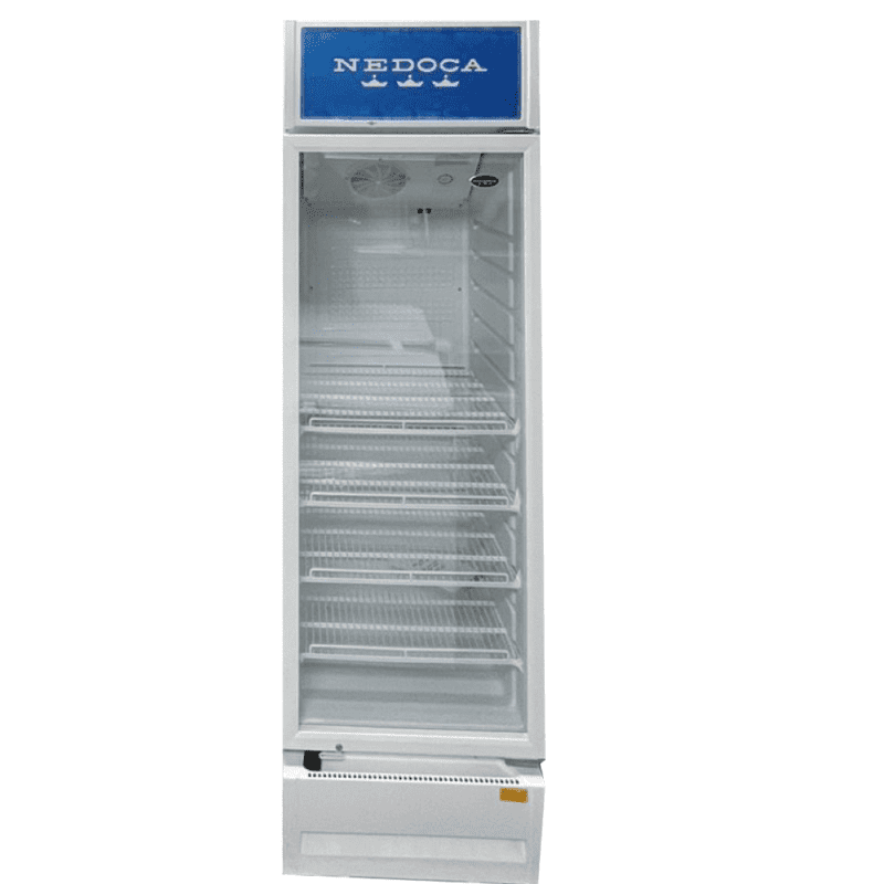 Exhibidor refrigerado nedoca 8 y 11 pies cubicos