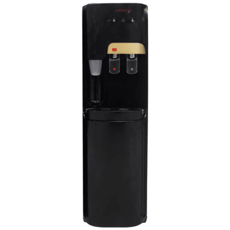 BEBEDERO de agua botellon oculto con dispensador de vasos AMERICAN LM-30 negro