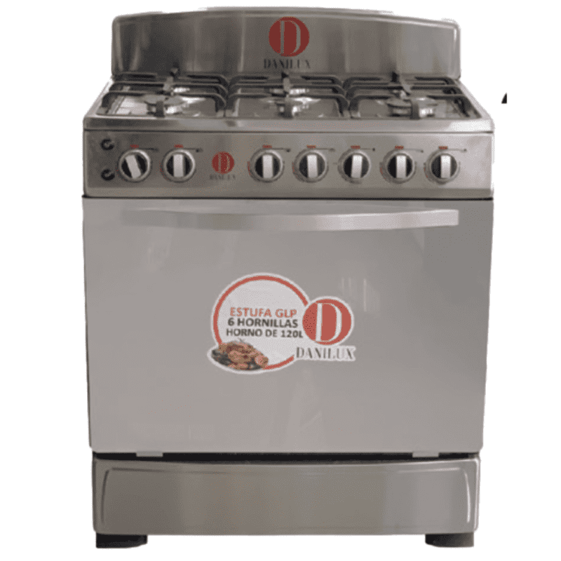 Estufa 30 pulgadas acero inoxidable Danilux DAN-30SS