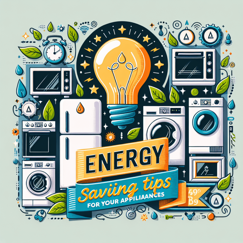 Consejos para Ahorrar Energía con tus Electrodomésticos
