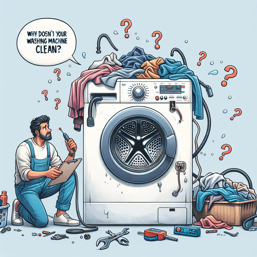 Por qué tu lavadora no lava?