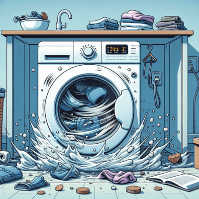 Por qué tu lavadora se mueve mucho?