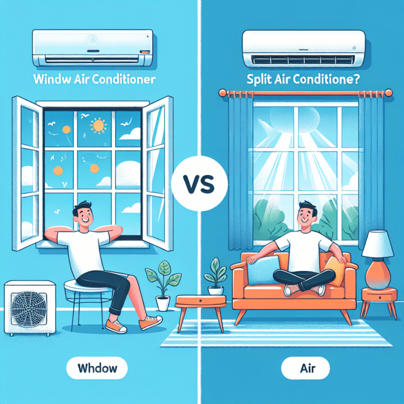 ¿Cual aire acondicionado es mejor de ventana o split?