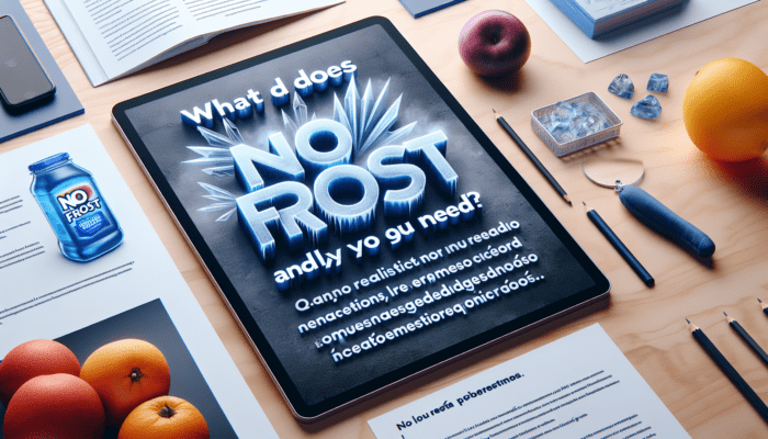 ¿Qué Significa Realmente No Frost Y Por Qué Lo Necesitas?