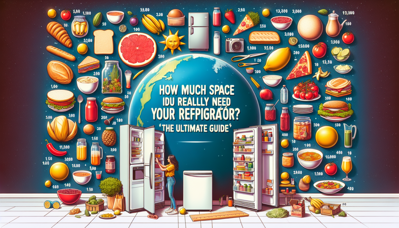 ¿Cuánto Espacio Necesitas Realmente En Tu Refrigerador? La Guía Definitiva