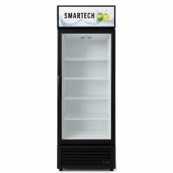 exhibidor refrigerado smartech de 11 pies cubicos 1 puerta de cristal bajo consumo electrico