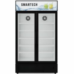 exhibidor refrigerado smartech de 21 pies cubicos 2 puertas bajo consumo