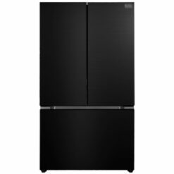Nevera Inverter French Door Negro Espejo Black+Decker 21 Pies Cubicos BXREBH59520B