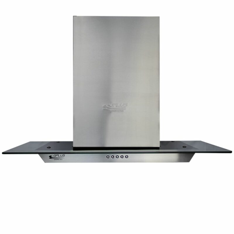 Extractor de Grasa Campana GPlus GPCAMV60P 60 centimetros 24 pulgadas plano acero inoxidable
