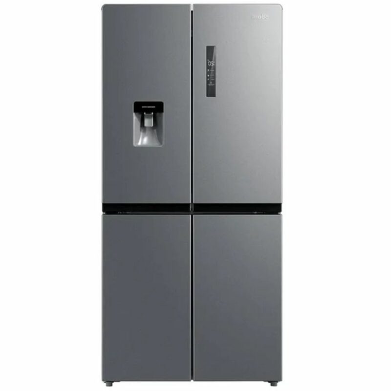 Nevera Mabe 4 puertas acero inoxidable tipo libro 17 pies cubicos MTM482SENSSOD4P