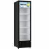 Exhibidor Refrigerado 10 pies cubicos Smartech puerta crital templado color negro nesm-250 con logo