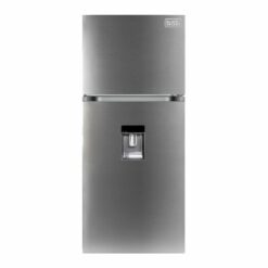 nevera inverter black and decker acero inoxidable dispensador de agua top mount congelador superior 12 pies cubicos