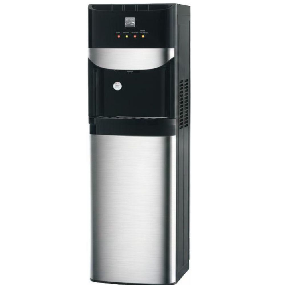 Bebedero de agua Kenmore Botellon Oculto escondido 3 temperaturas agua caliente agua fria negor con acero inoxidable