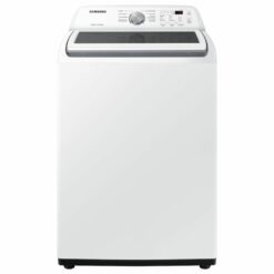 Lavadora Inverter Samsung WA20B3553GWAP 44 libras 20 kilogramos carga superior blanca
