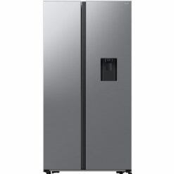 Nevera Smart Inverter Samsung 20 pies cubicos con dispensador de agua side by side tipo libro RS57DG4100M9AP