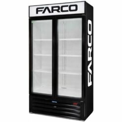 exhibidor refrigerado 20 pies cubicos farco UR 20GL HC EC dos puertas