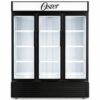 exhibidor refrigerado oster 36 pies cubicos 3 puertas os-vscx992b