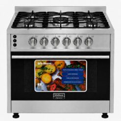 estufa semi industrial veiken 30 pulgadas vkhs201 acero inoxidable horno con rostizadora