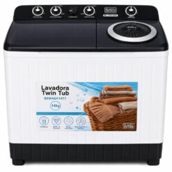 lavadora semi automatica black+decker 31 libras 14 kilogramos BXWABH14TT