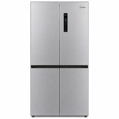 Nevera inverter midea 15 pies cubicos 4 puertas acero inoxidable MDRM554FGG46D