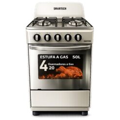 estufa a gas 20 pulgadas acero inoxidable smartech es20gr