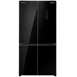 NEVERA INVERTER SMARTECH GLASS BLACK CROSS DOOR 4 PUERTAS